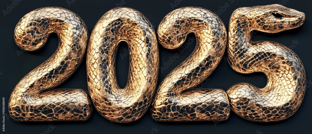 Fototapeta premium New Year 2025. Holiday banner and Happy new year background