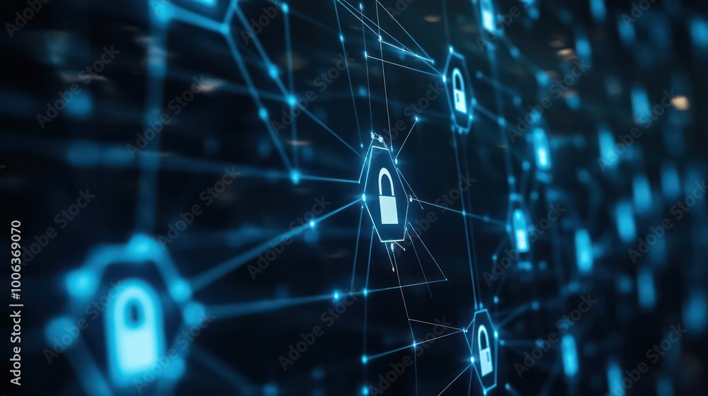 A corporate network protected by zero trust architecture, ensuring secure remote access and data integrity. A corporate network protected by zero trust architecture, ensuring secure remote access and data integrity.