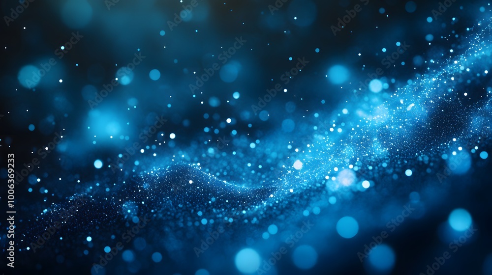 Dark blue and glow particle abstract background. Dark blue and glow particle abstract background.