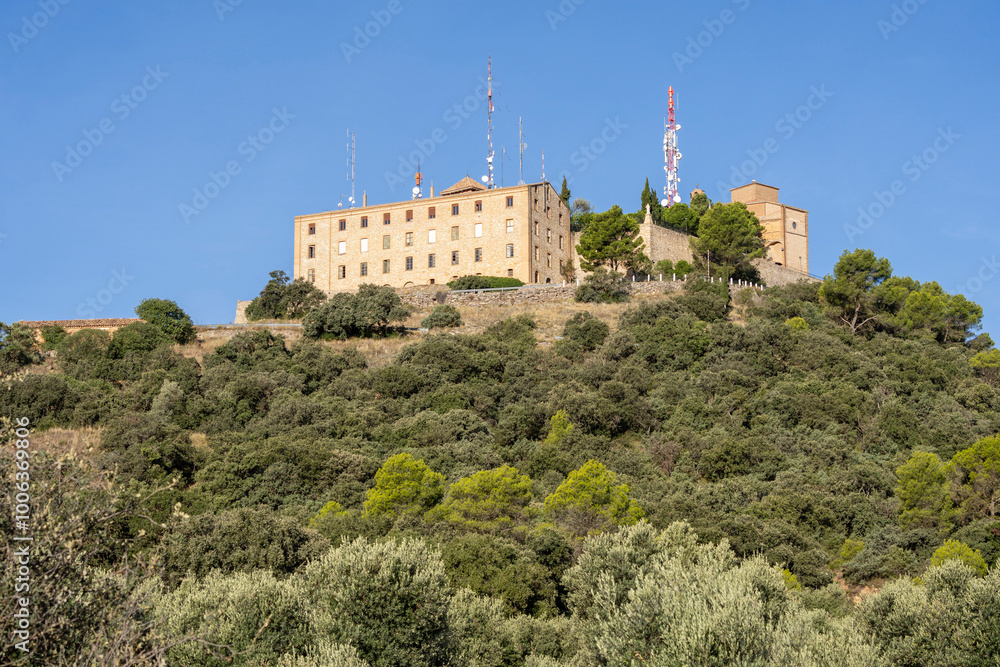 Sanctuary of Our Lady of El Pueyo, Barbastro, Huesca, Aragon community, Spain Sanctuary of Our Lady of El Pueyo, Barbastro, Huesca, Aragon community, Spain