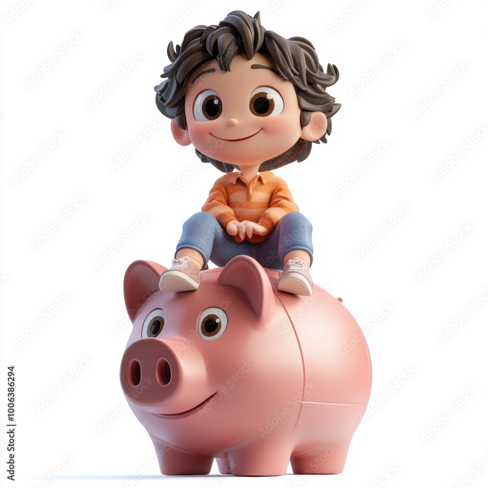 Piggy Bank Rider. Piggy Bank Rider.