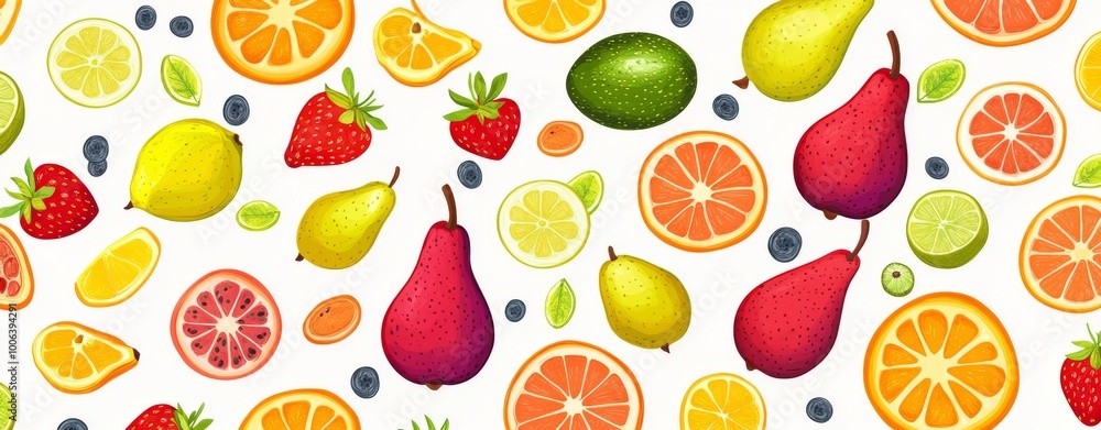 Hand drawn fruit and vegetable collection. Graphic design element for tropical smoothy juice ingredients. Color clipart. Hand drawn fruit and vegetable collection. Graphic design element for tropical smoothy juice ingredients. Color clipart.