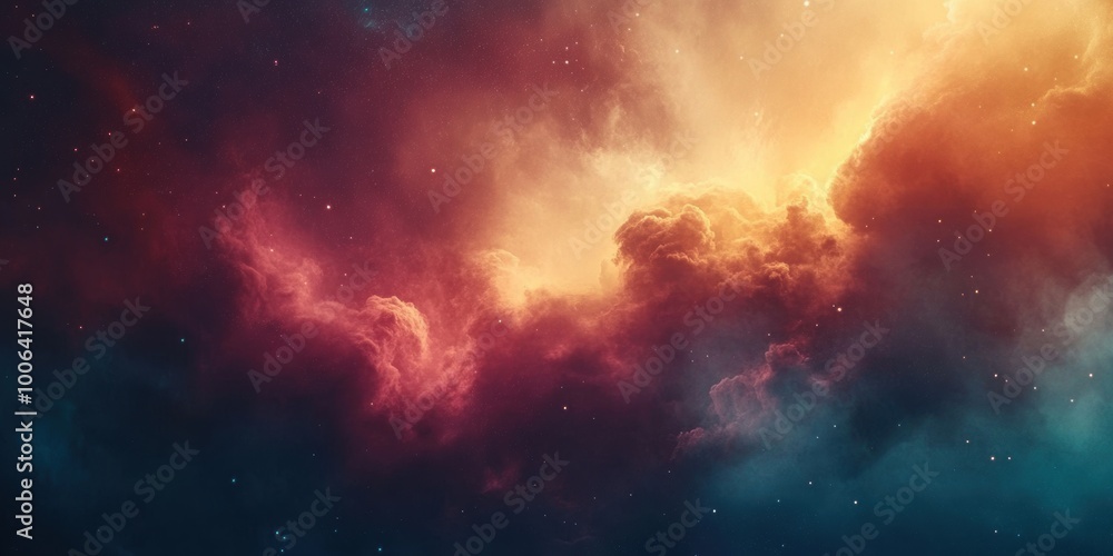 Fototapeta premium Cosmic Nebula.