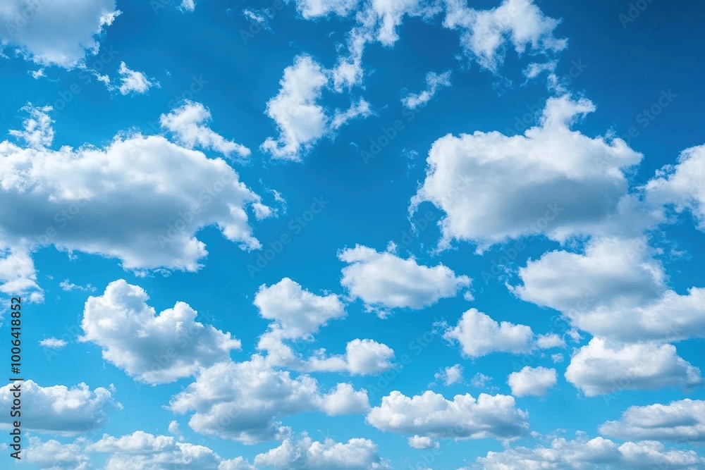 Fototapeta premium Blue Sky Clouds.