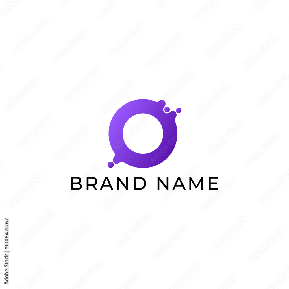 ILLUSTRATION CONNECTED CIRCLE GRADIENT PURPLE COLOR. TECH LOGO ICON TEMPLATE SIMPLE DESIGN ELEMENT VECTOR ILLUSTRATION CONNECTED CIRCLE GRADIENT PURPLE COLOR. TECH LOGO ICON TEMPLATE SIMPLE DESIGN ELEMENT VECTOR