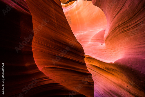 Narrow Rattlesnake Canyon, Page, Arizona, USA