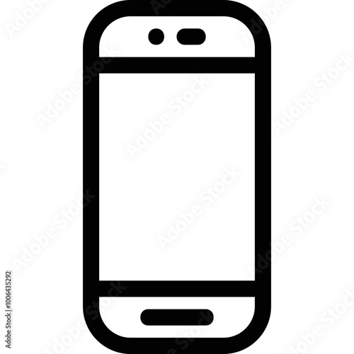 Simple vector icon smartphone
