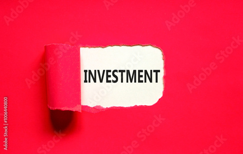 Quadro su tela Investment symbol