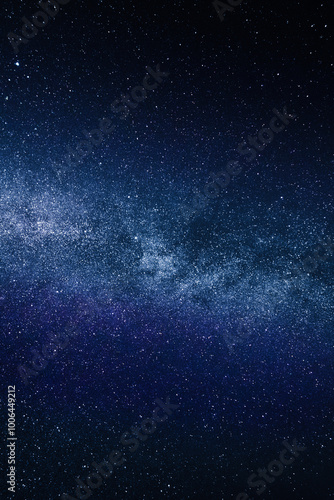 HD beautiful galaxy background for phone, relaxing universe landscape and starry night sky digital 3d illustration for phone home screen or lockscreen wallpaper