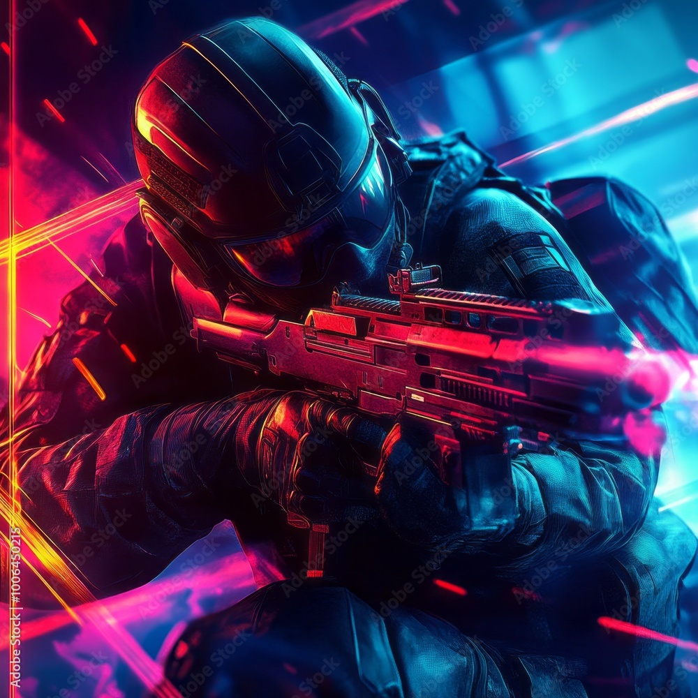 ## Neon Fury: Immerse Yourself in High-Octane Action ## Neon Fury: Immerse Yourself in High-Octane Action