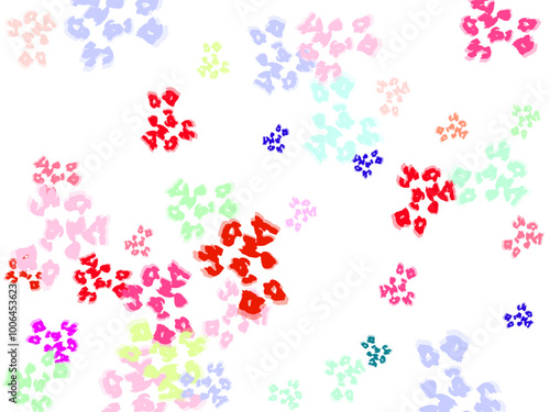 Illustrations concept design people teamwork building project together by arranging abstract geometric shapes. Trendy hipster geometric seamless pattern design. 