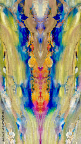 Abstract background wallpaper. Ethnic pattern. Mixtures of oil paint. Trendy hand painting canvas. Wall decor and Wall art prints Idea. 3D Texture. Art object