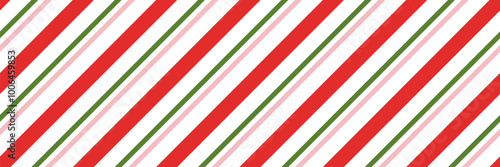 Free Download Candy cane Christmas seamless pattern background vector illustration - GFXLoad