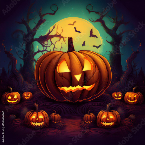 Halloween pumpkin