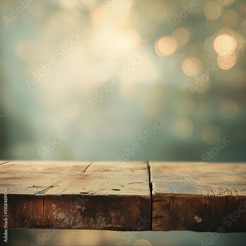 The old drive-by and drive-by wooden tables reportedly go hand in hand with bokeh, diffused light, and atmospheric control system. photo