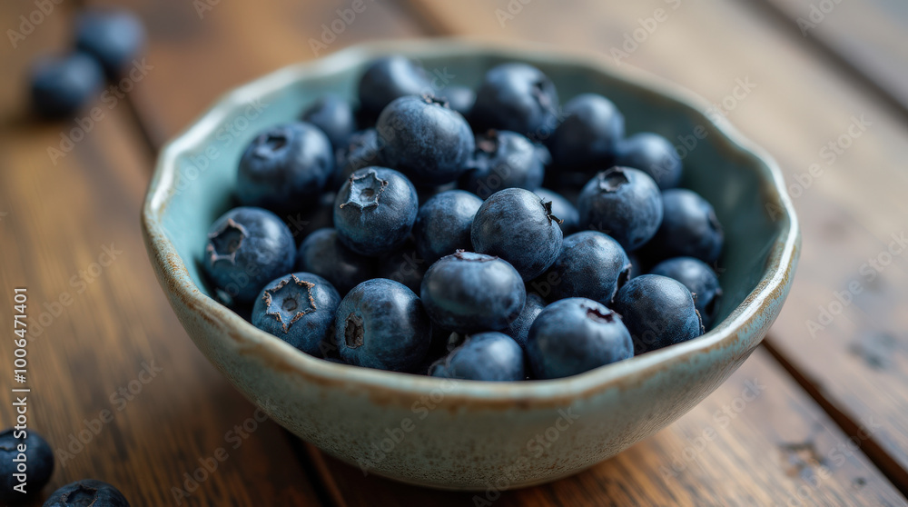 Fresh Blueberries in Rustic Bowl – High-Quality Image of Delicious Superfoods for Healthy Eating, Recipes, and Nutrition Fresh Blueberries in Rustic Bowl – High-Quality Image of Delicious Superfoods for Healthy Eating, Recipes, and Nutrition