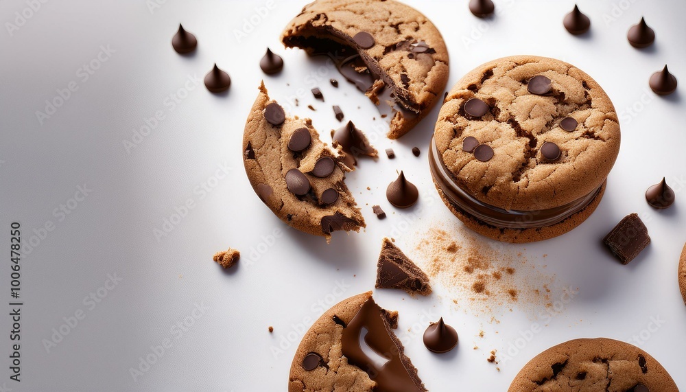 Delicious cookies straight from the oven. Delicious cookies straight from the oven.