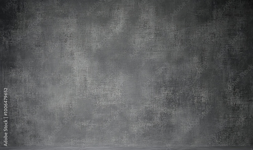 A plain grey textured wall background with subtle shadows. A plain grey textured wall background with subtle shadows.