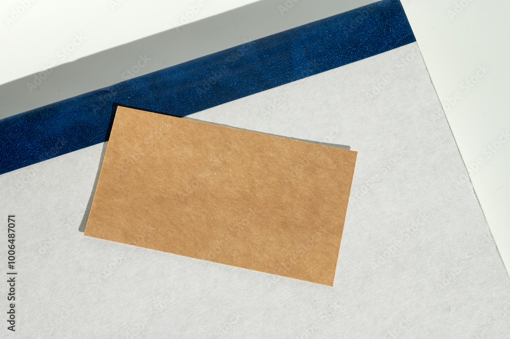 Minimalist Paper Layers with Natural Sunlight and Shadow Play Minimalist Paper Layers with Natural Sunlight and Shadow Play