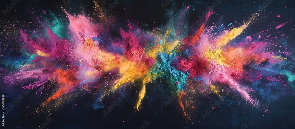 Vibrant Color Explosion Vibrant Color Explosion