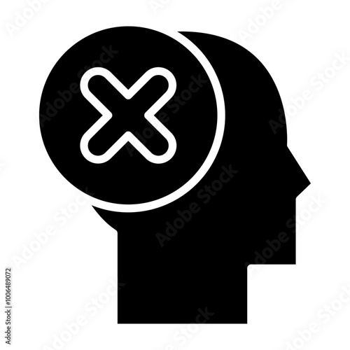 Emptiness Glyph Icon Design