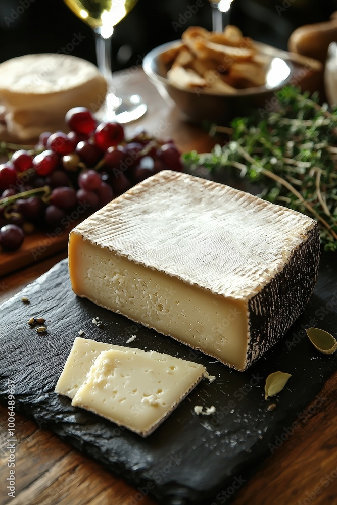 Queso Manchego: A firm cheese made from sheep’s milk in La Mancha. Queso Manchego: A firm cheese made from sheep’s milk in La Mancha.