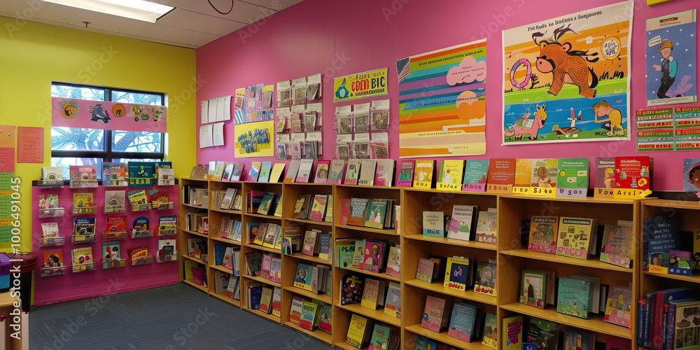 Reading Specialist's Wall: Covered in literacy development posters, reading comprehension strategies, and a board with reading intervention plans Reading Specialist's Wall: Covered in literacy development posters, reading comprehension strategies, and a board with reading intervention plans