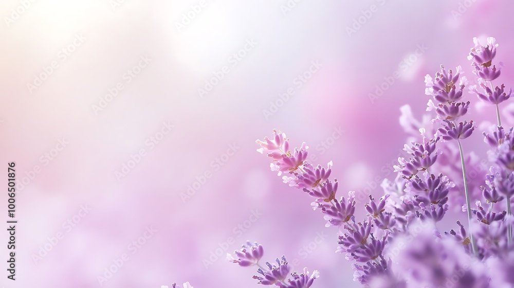 Fototapeta premium lavender flowers in the garden