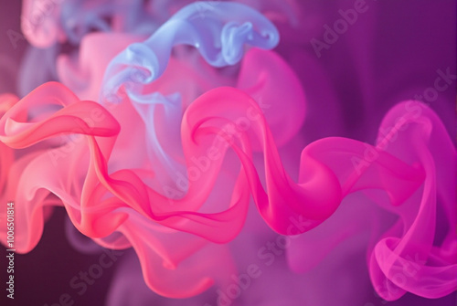 Abstract colored smoke background