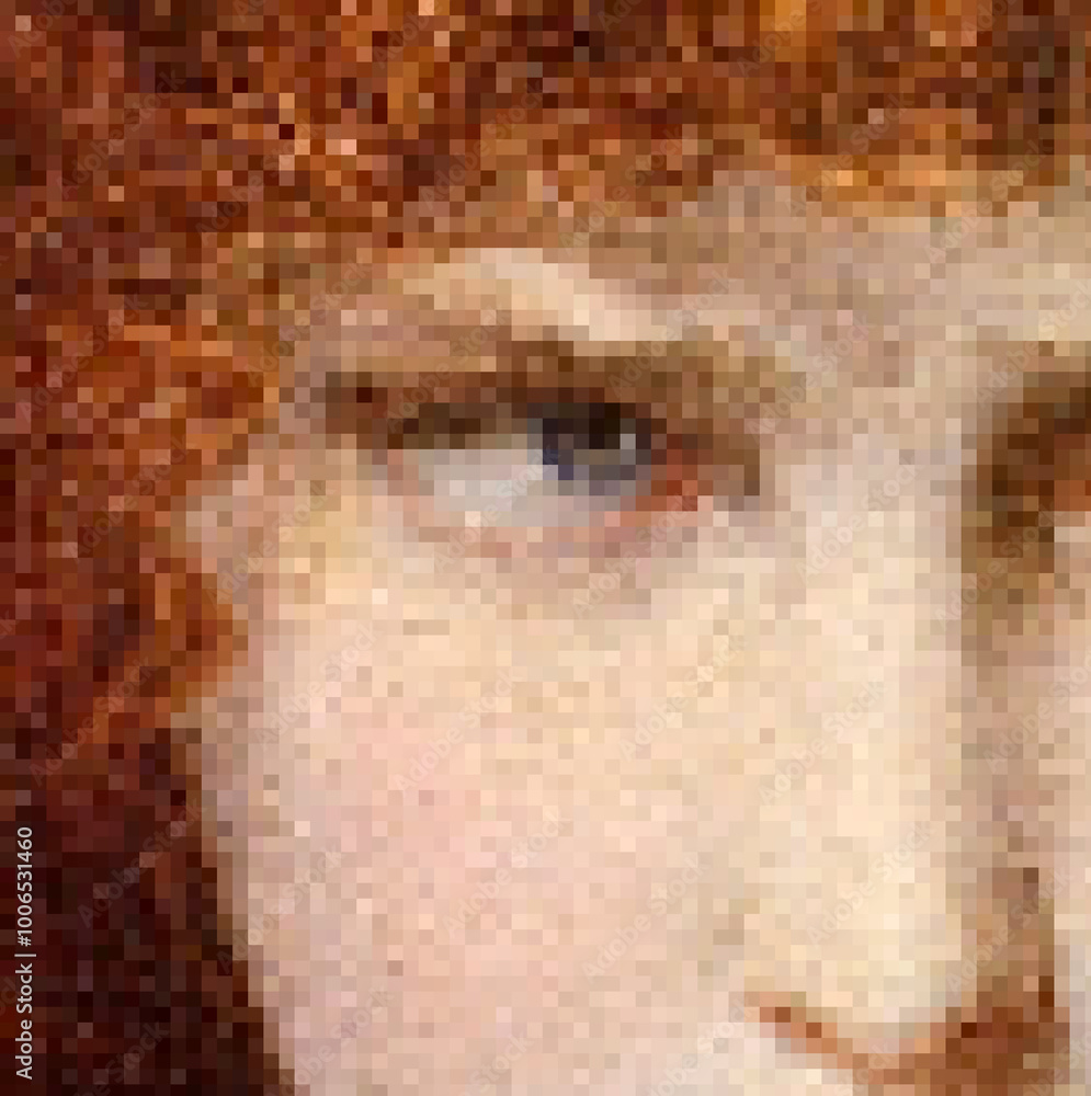 Fototapeta premium Dark Aesthetic Pixel Art