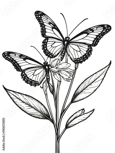 Wallpaper Mural Flower coloring page Torontodigital.ca