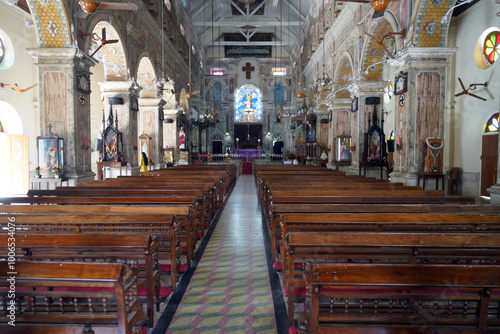 Konstfotografi Célèbres églises catholiques de Cochin dans le Kerala
