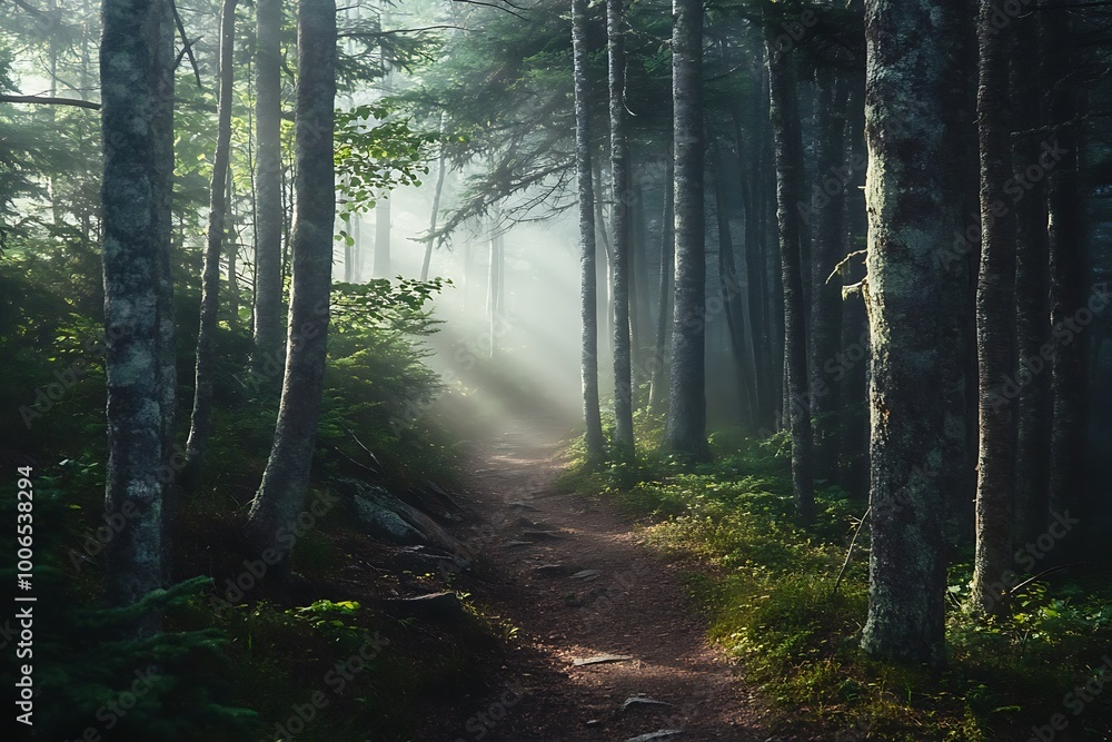 Fototapeta premium morning in the forest