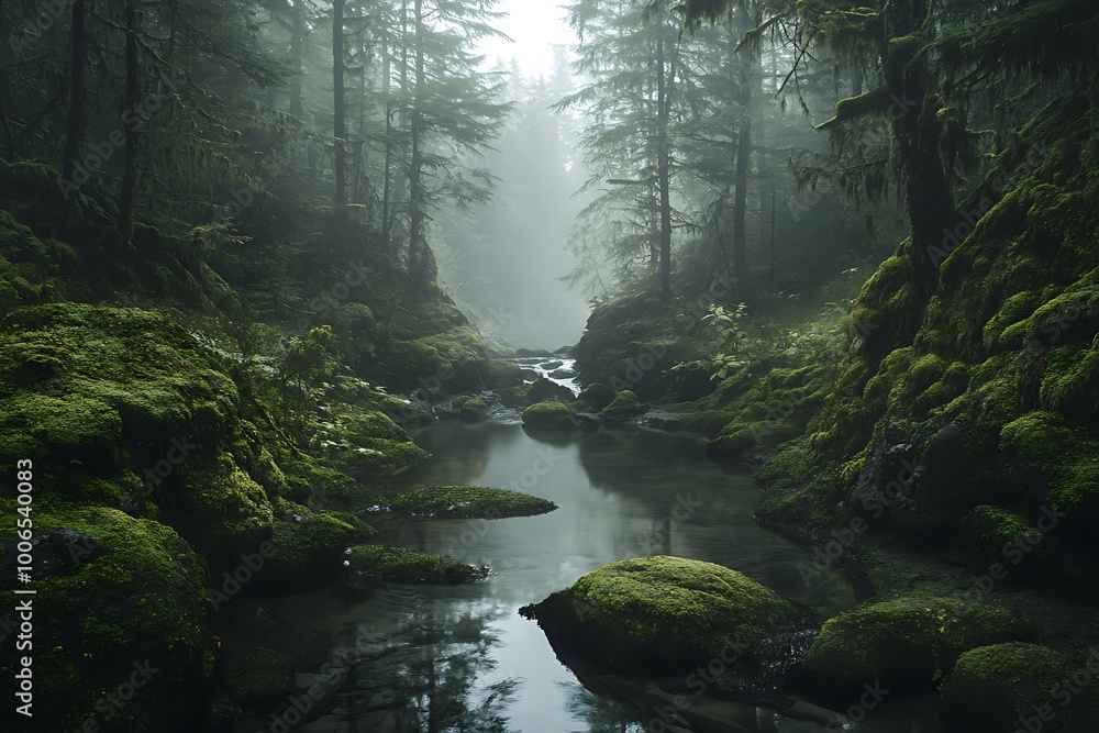 river in the forest river in the forest