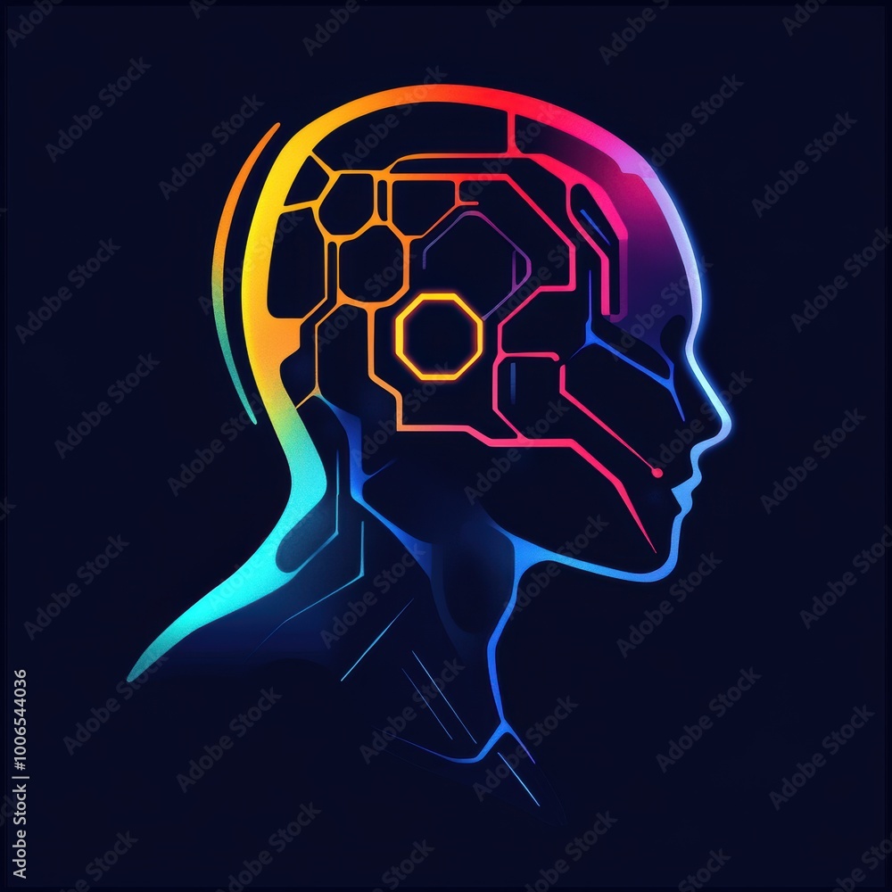 Unique Logo Reflecting the Synergy of AI and Creativity Unique Logo Reflecting the Synergy of AI and Creativity