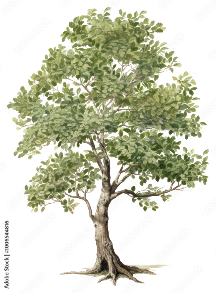 PNG Botanical illustration of a tree plant outdoors sycamore. PNG Botanical illustration of a tree plant outdoors sycamore.