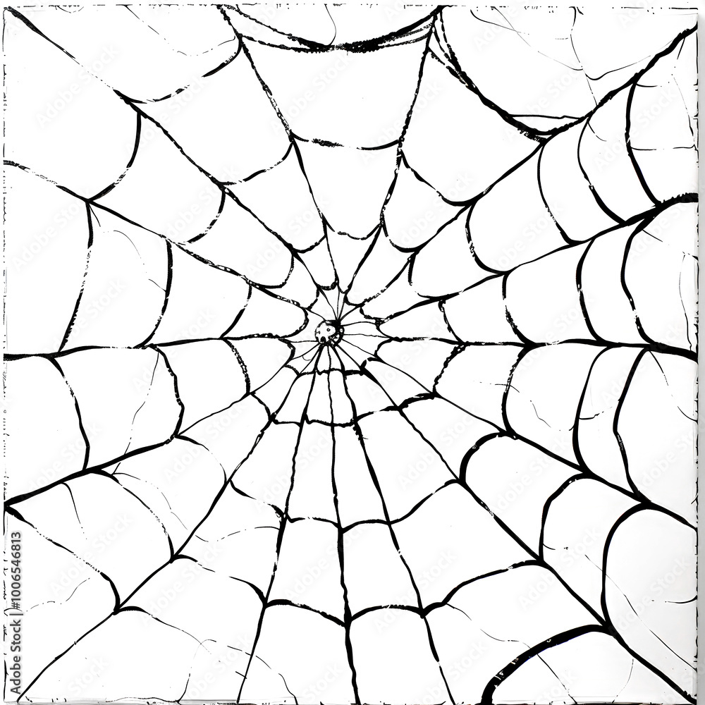 Obraz premium Spider silk