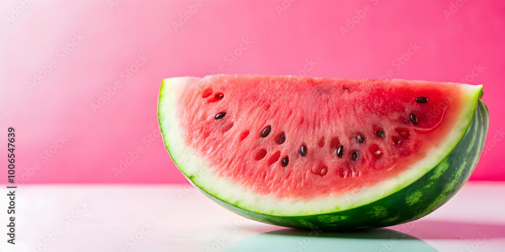 Macro Shot of Juicy Watermelon Slice: Close-Up Capturing Vibrant Colors and Fresh Texture with Slow Zoom for Seasonal Photo Stock Concept Macro Shot of Juicy Watermelon Slice: Close-Up Capturing Vibrant Colors and Fresh Texture with Slow Zoom for Seasonal Photo Stock Concept