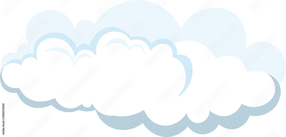 Set Of Clouds Cloud icon Vector Illustration Set Of Clouds Cloud icon Vector Illustration