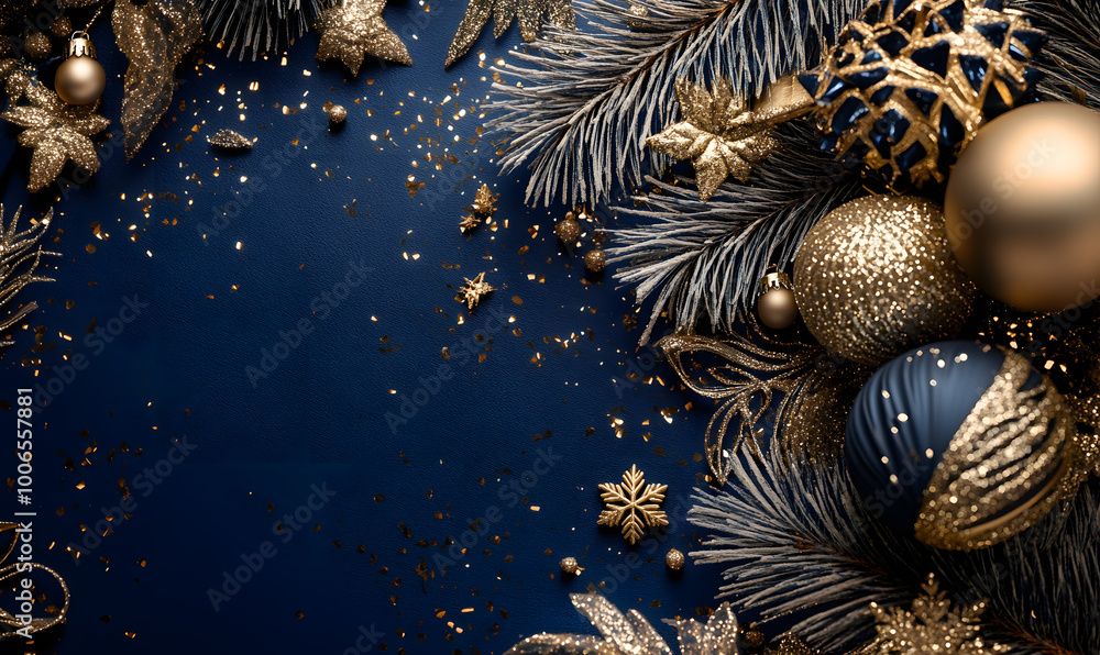 Christmas and New Year-themed graphic background Christmas and New Year-themed graphic background