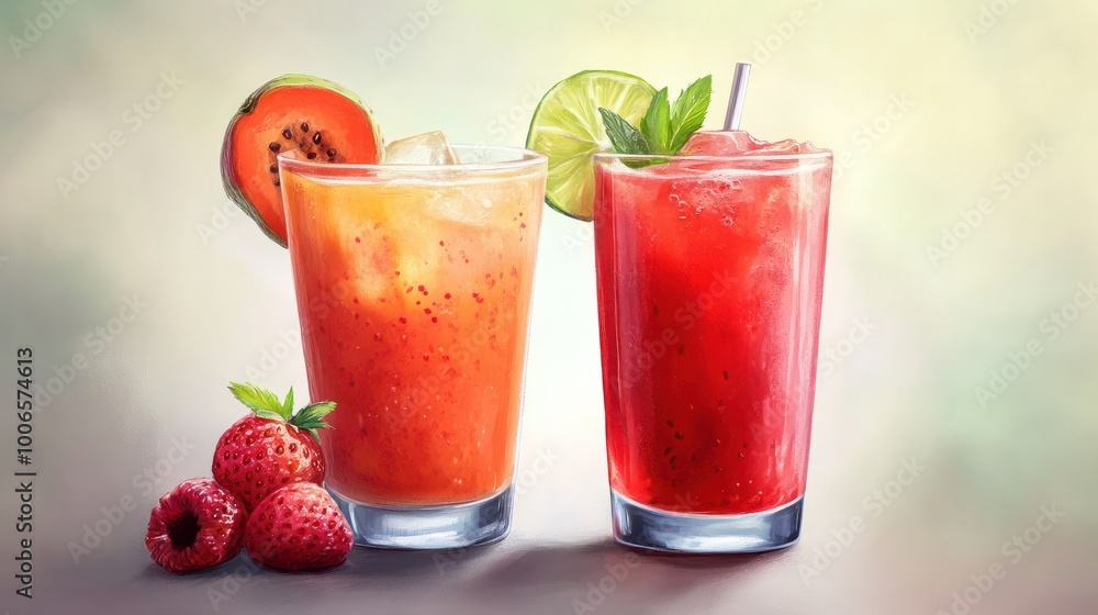 Refreshing Summer Drinks, Cool down with recipes for refreshing beverages from fruity smoothies Refreshing Summer Drinks, Cool down with recipes for refreshing beverages from fruity smoothies