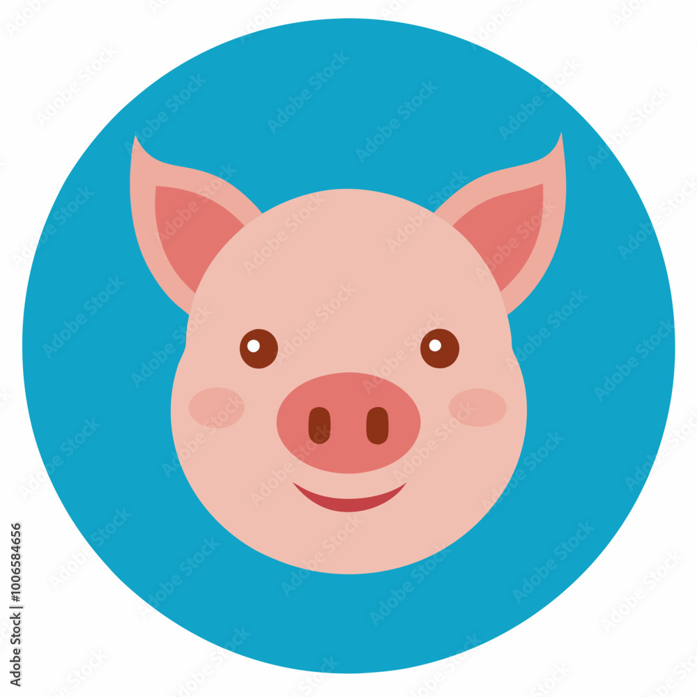 Charming Pig Zodiac Icon Vector Illustration Ideal for Creating Festive Designs and Celebratory Events
Charming Pig Zodiac Icon Vector Illustration Ideal for Creating Festive Designs and Celebratory Events