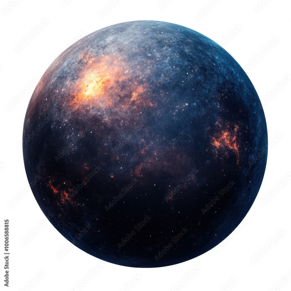 stunning view of celestial body with vibrant colors and cosmic details isolated white background, transparent background. stunning view of celestial body with vibrant colors and cosmic details isolated white background, transparent background.