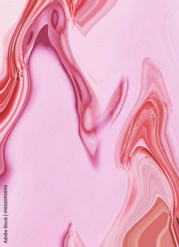 Pink abstract graphic background. Abstract poster