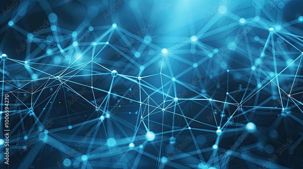 Abstract blue technology background with connection lines and dots --no text and people, human --chaos 10 --ar 16:9 Job ID: c92ae66b-26d3-4c8c-acd4-5eab8573be56 Abstract blue technology background with connection lines and dots --no text and people, human --chaos 10 --ar 16:9 Job ID: c92ae66b-26d3-4c8c-acd4-5eab8573be56