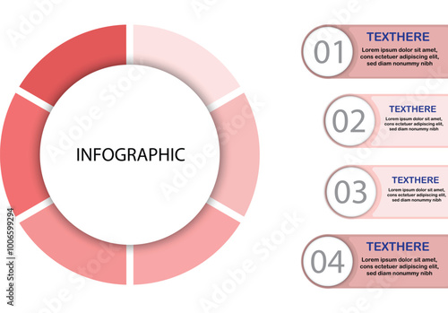 Infographics have options and space for text.