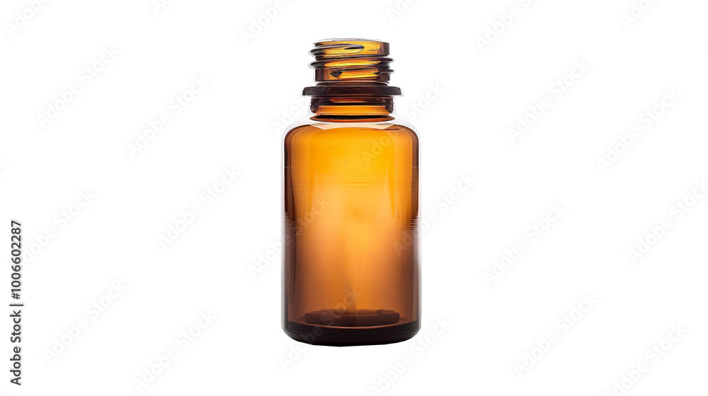 Empty Medicine Bottle isolated on transparent background, PNG Empty Medicine Bottle isolated on transparent background, PNG