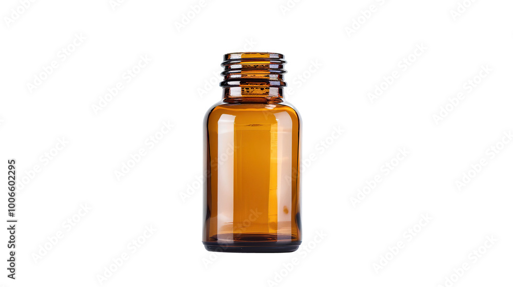 Empty Medicine Bottle isolated on transparent background, PNG Empty Medicine Bottle isolated on transparent background, PNG