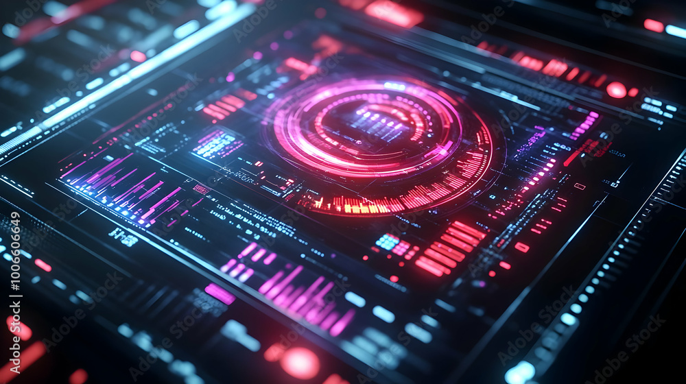 3D Close-Up of Holographic Financial Planner Interface on Sleek Tablet - Futuristic Business Planning Concept with Advanced Technology Design 3D Close-Up of Holographic Financial Planner Interface on Sleek Tablet - Futuristic Business Planning Concept with Advanced Technology Design