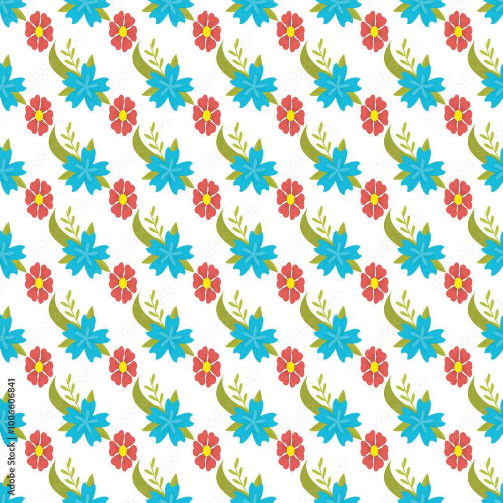 Russian Winter Gardens Seamless Vector Pattern Design Russian Winter Gardens Seamless Vector Pattern Design